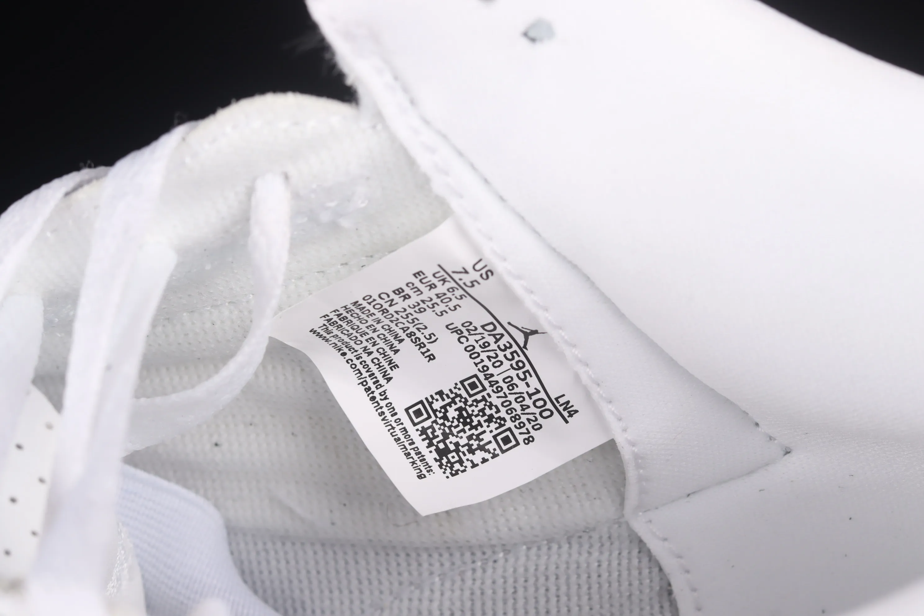 All categories Air Jordan Jordan series basketball shoes Air Jordan 3 foreign trade version Fragment Design x Air Jordan 3 AJ3 Joe 3 Hiroshi Fujiwara Lightning joint DA3595-100